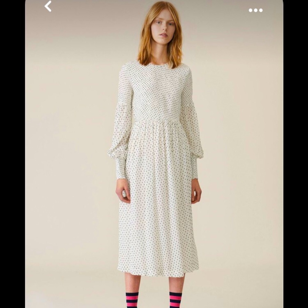 Ganni Dress Long Sleeves